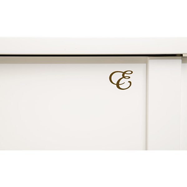 ESSEX EUP-116 E Parlak Beyaz 118 CM Duvar Piyanosu